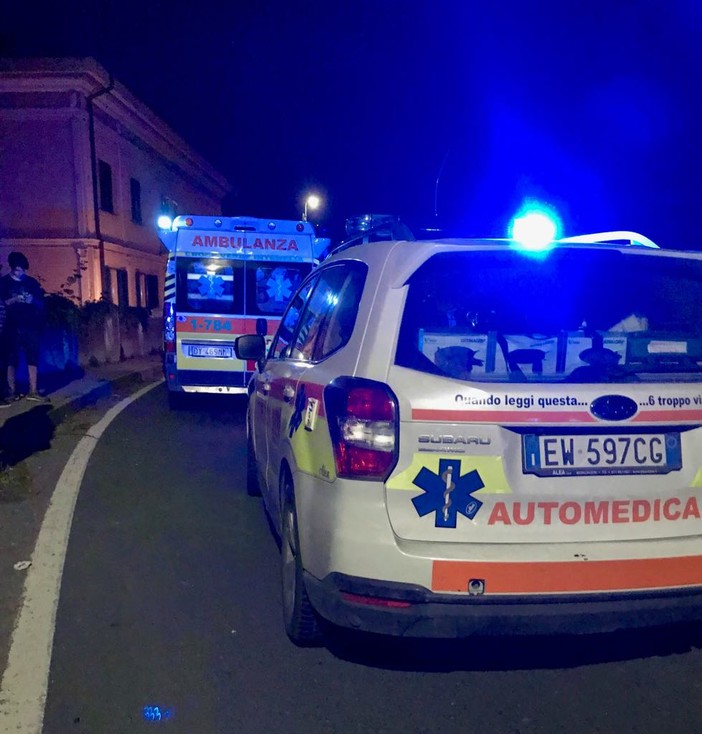 Sanremo: grave incidente nella notte in via Padre Semeria, 18enne ricoverato a Pietra Ligure in condizioni critiche