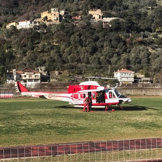 Camporosso: incidente di stamattina in via Braie, ricoverato in gravi condizioni il 37enne di Bordighera