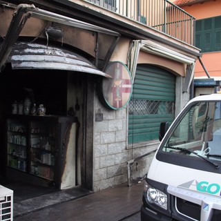 Riva Ligure: attentato incendiario di stanotte alla farmacia 'Nuvoloni', intervento del Consigliere Sablone