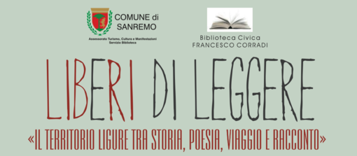 Anche a Sanremo i libri sbocciano a maggio: torna per il sesto anno consecutivo la campagna di promozione della lettura il 'Maggio dei Libri'