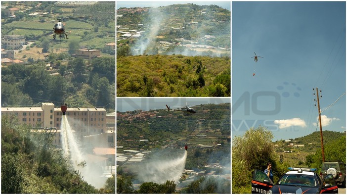 Sanremo, incendio sopra B&amp;B a Bussana: persone intossicate e zona evacuata (foto e video)