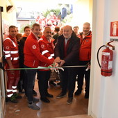 Ospedaletti: inaugurata la nuova sede della Croce Rossa, Guazzoni &quot;Un momento di crescita per noi&quot; (Foto e Video)