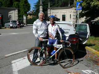 Il presidente della Blu du Mare Sergio Introzzi con il fratello Pasquale