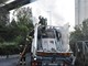 Sanremo: razzi di segnalazione buttati nel cassonetto, camion di Amaie Energia prende fuoco (Foto e Video)