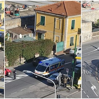 Incidente a Ventimiglia, mobilitazione di soccorsi in corso Genova: un ferito (Foto)