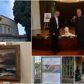 “Il Novecento a Bordighera: dall’Europa all’America” in mostra all’ex chiesa Anglicana (Foto e video)