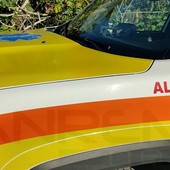 Sanremo: incidente stradale in strada Rapalin, 42enne in codice giallo all'ospedale 'Borea'
