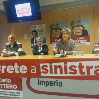 Imperia: sala gremita alla Camera di Commercio per l'incontro di 'Rete a Sinistra' con Nichi Vendola