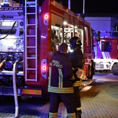 Incendi in abitazione a Taggia e Sanremo, doppio intervento dei Vigili del Fuoco in serata