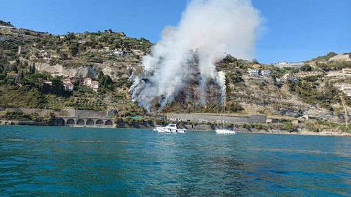 Ventimiglia: incendio di ieri alle Calandre e polemiche sulla Protezione Civile, ne parlano il Sindaco e Flavio Gorni