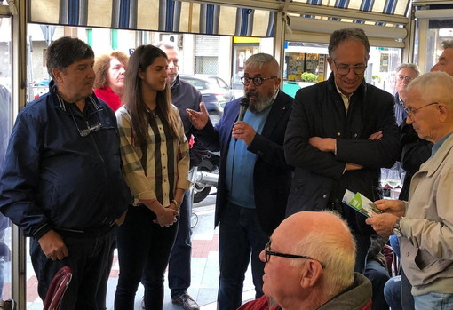 Elezioni Amministrative Sanremo: ieri incontro a San Martino con i candidati Luigi Muscio e Francesca Crespi