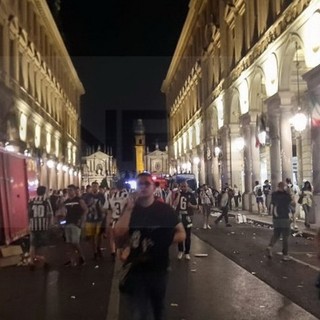 Imperiese illeso nella calca di ieri sera in piazza San Carlo: le immagini e le foto dal nostro quotidiano 'Torino Oggi'