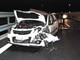Sanremo: auto si capotta sull'Autostrada vicino al casello, solo lievi ferite per i due occupanti