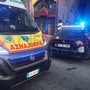 Ventimiglia: scontro tra due moto stasera in via Cavour, i due centauri in ospedale a Bordighera (Foto)