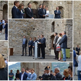 Dolceacqua: inaugurata questo pomeriggio la nuova sala Doria e Grimaldi del Castello (Foto e Video)