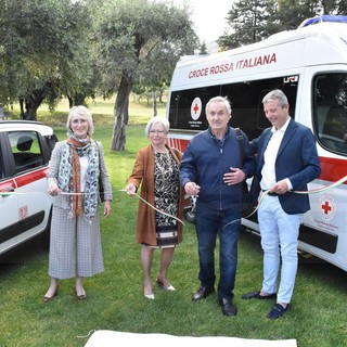 Sanremo: importante donazione di Luigi Benso alla Croce Rossa, inaugurata una nuova ambulanza con rianimazione (Foto e Video)