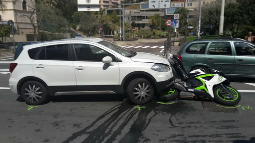 La foto dell'incidente