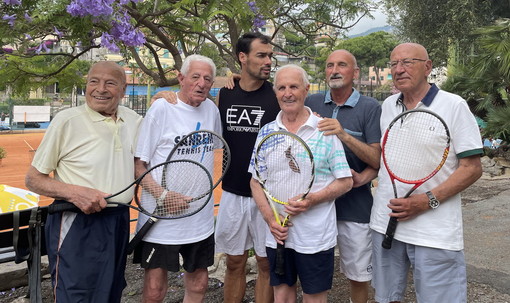 Tennis: il torneo 'Itf Masters' di Sanremo e Ospedaletti ospita anche quattro over '90 (Foto)