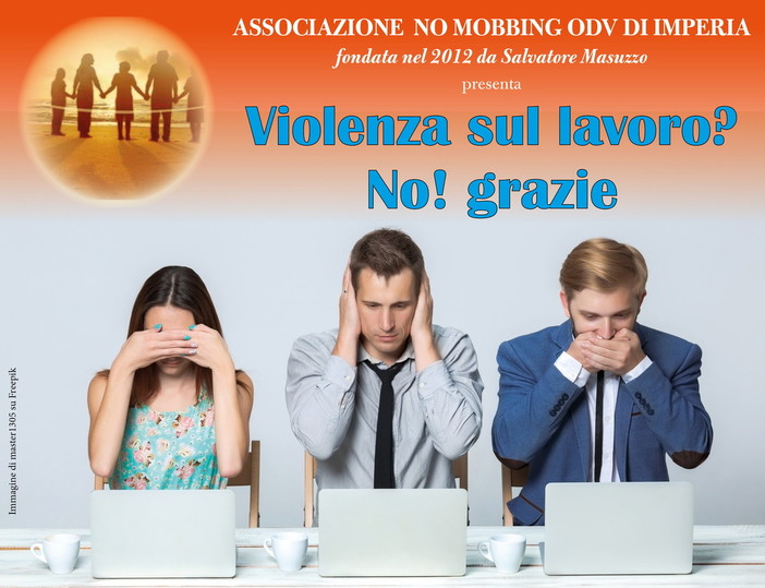 Imperia: sabato e domenica un incontro formativo su 'Violenza sul lavoro? No! grazie'