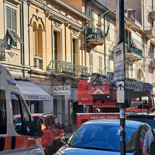 Arma di Taggia: mobilitazione di soccorsi in via Blengino, i residenti &quot;Se fosse successo durante il mercato?&quot; (Foto)