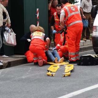 Sanremo: incidente stradale in corso Imperatrice, una ragazza leggermente ferita