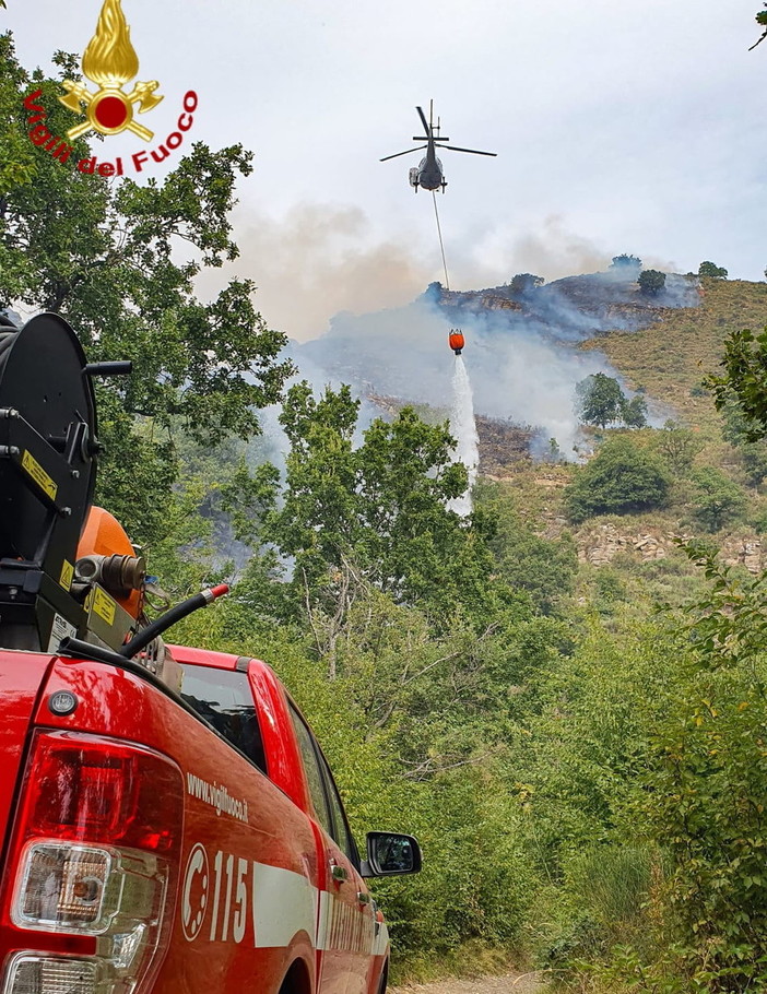 Da lunedì stop allo stato di grave pericolosità per gli incendi  boschivi.