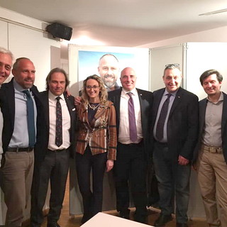 Elezioni a Sanremo: ieri sera l'incontro all'Ariston tra Sergio Tommasini, Luca Lombardi e Sara Astolfi (Foto)