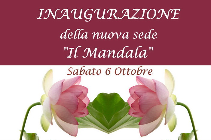 Sanremo: sabato prossimo l'inaugurazione della nuova sede del centro 'Il Mandala'