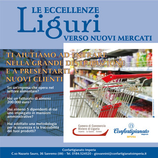 Le eccellenze artigianali liguri verso nuovi mercati: il progetto della Confartigianato provinciale