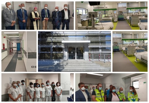 Ospedale di Bordighera, inaugurati i nuovi locali per la dialisi al Palasalute (Foto e video)