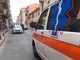 Bordighera: 73enne investito in via Vittorio Emanuele, soccorso dal 118 e portato in ospedale (Foto)