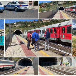 Diano San Pietro: si getta sotto a un treno dentro una galleria, donna muore vicino alla stazione (Foto)