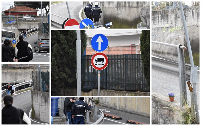 Sanremo: incidente mortale, la stradina era vietata per il camion, intanto i ragazzi continuano a passarci (Foto e Video)