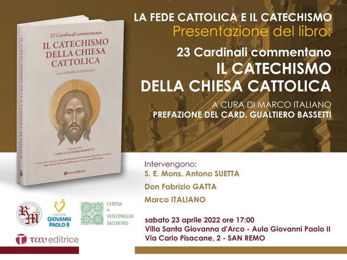 Sanremo: sabato prossimo a Villa Giovanna D'Arco un incontro sul tema 'Cosa significa oggi essere cristiani?'