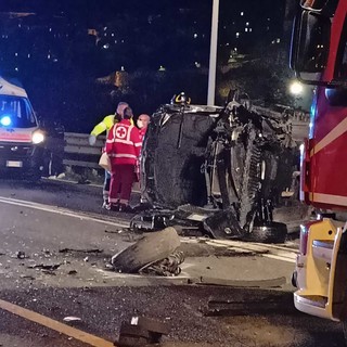 Ventimiglia, incidente sulla statale 20: morto cinese 50enne, ferita una giovane (Foto e video)