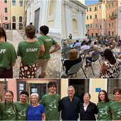 Le immagini dell'inaugurazione in piazza Cassini