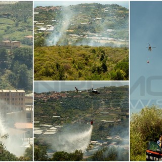 Sanremo, incendio sopra B&amp;B a Bussana: persone intossicate e zona evacuata (foto e video)