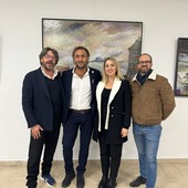 Ventimiglia, al via la mostra di Corrado Puma nella galleria d'arte Sant'Agostino (Foto)