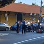 Sanremo: scontro tra due moto in Piazza Cesare Battisti. Centauro al pronto soccorso