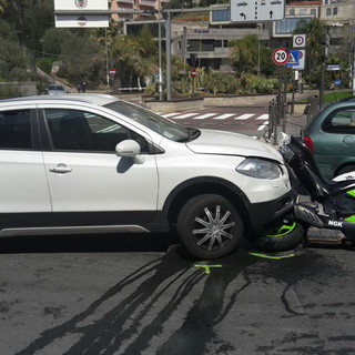 La foto dell'incidente