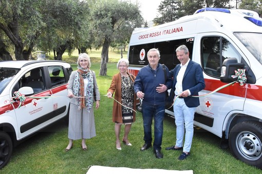 Sanremo: importante donazione di Luigi Benso alla Croce Rossa, inaugurata una nuova ambulanza con rianimazione (Foto e Video)