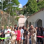 Castelvittorio, rigenerazione urbana: inaugurata la “Piazza delle Feste&quot; (Foto e video)
