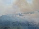 Pietrabruna: tre incendi alle pendici del monte Faudo, in azione due Canadair, un elicottero e personale a terra