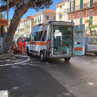 Diano Marina: rocambolesco investimento questa mattina sull'Aurelia, tre le persone ferite (Foto)