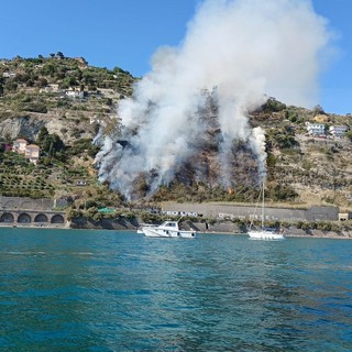 Ventimiglia: incendio di ieri alle Calandre e polemiche sulla Protezione Civile, ne parlano il Sindaco e Flavio Gorni