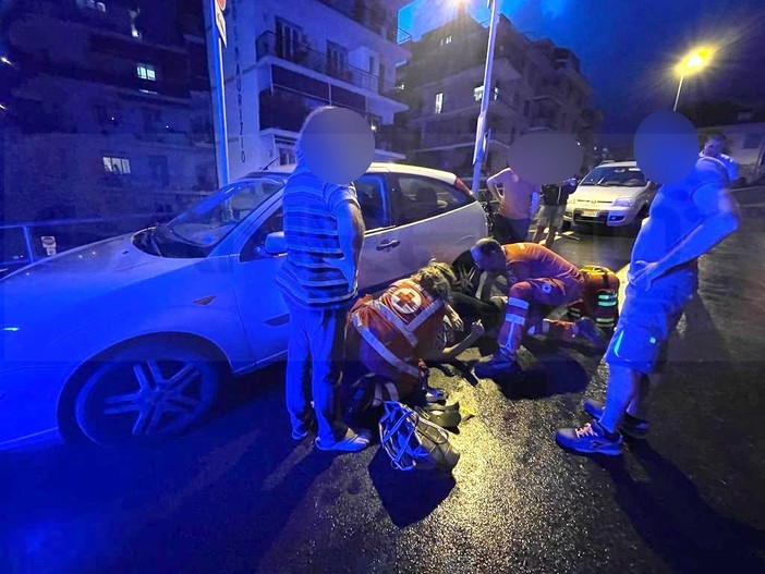 Sanremo: donna investita in strada Borgo Tinasso a causa delle auto parcheggiate, il problema rimane (Foto)