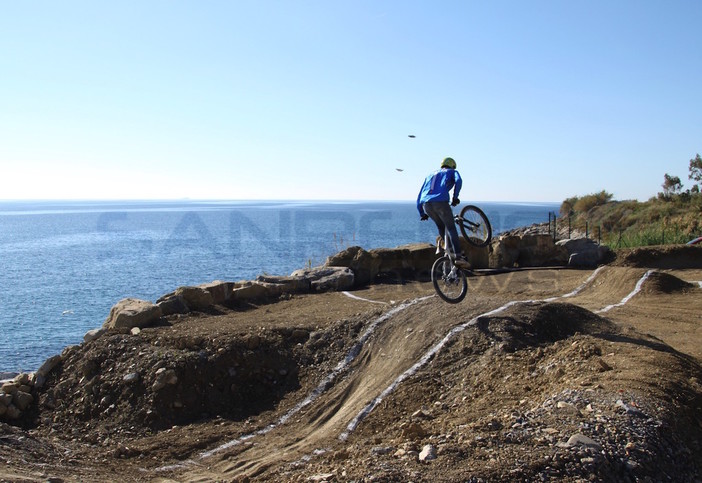 Il “Pump track” di Pian di Poma