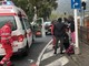 Taggia: incidente tra uno scooter e un'auto, lievemente ferita la conducente del mezzo a due ruote (Foto)