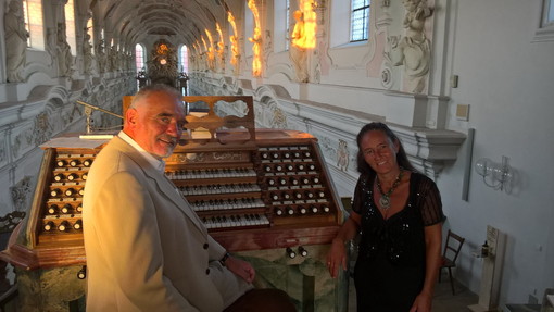 Taggia, questa sera concerto dell'organista Josef Edwin Miltschitzky e della cantante Susanne Jutz.