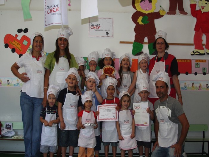 Sanremo: risultati e foto del primo corso di cucina per bambini 'Junior Chef, oggi cucino io per te'